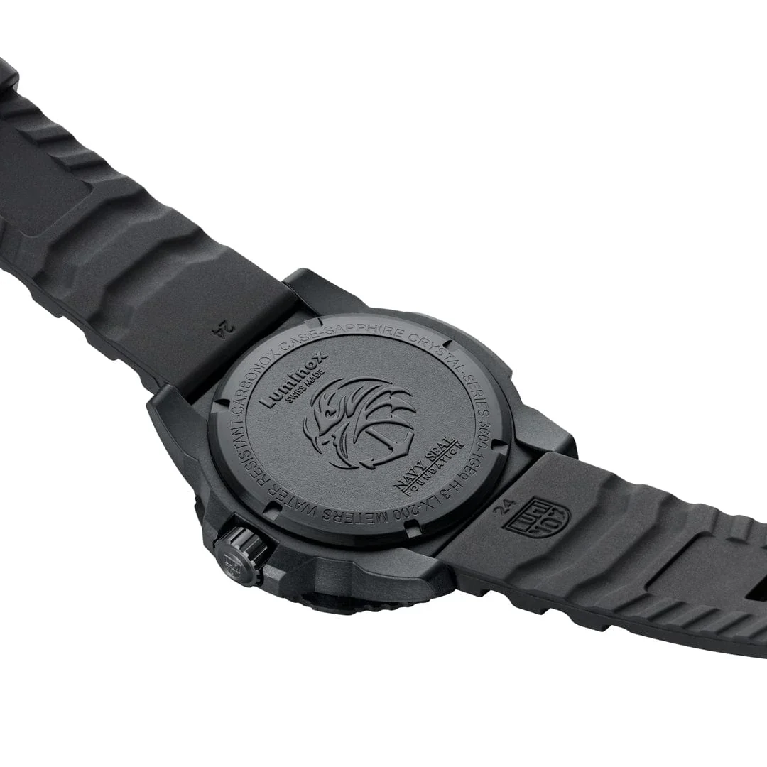 Luminox Navy SEAL Foundation Military Blackout Watch, 45 mm XS.3601.BO.NSF - Image 4