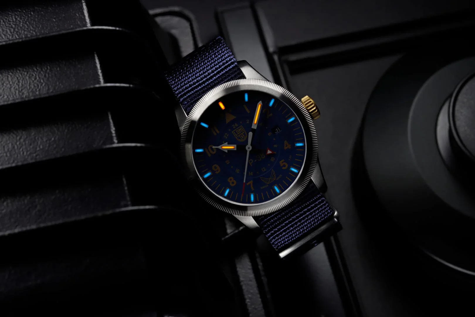 Luminox P-38 Lightning x Volition America P-38 LIGHTNING®, The Guardian, 42 mm XA.9521.VOL - Image 11