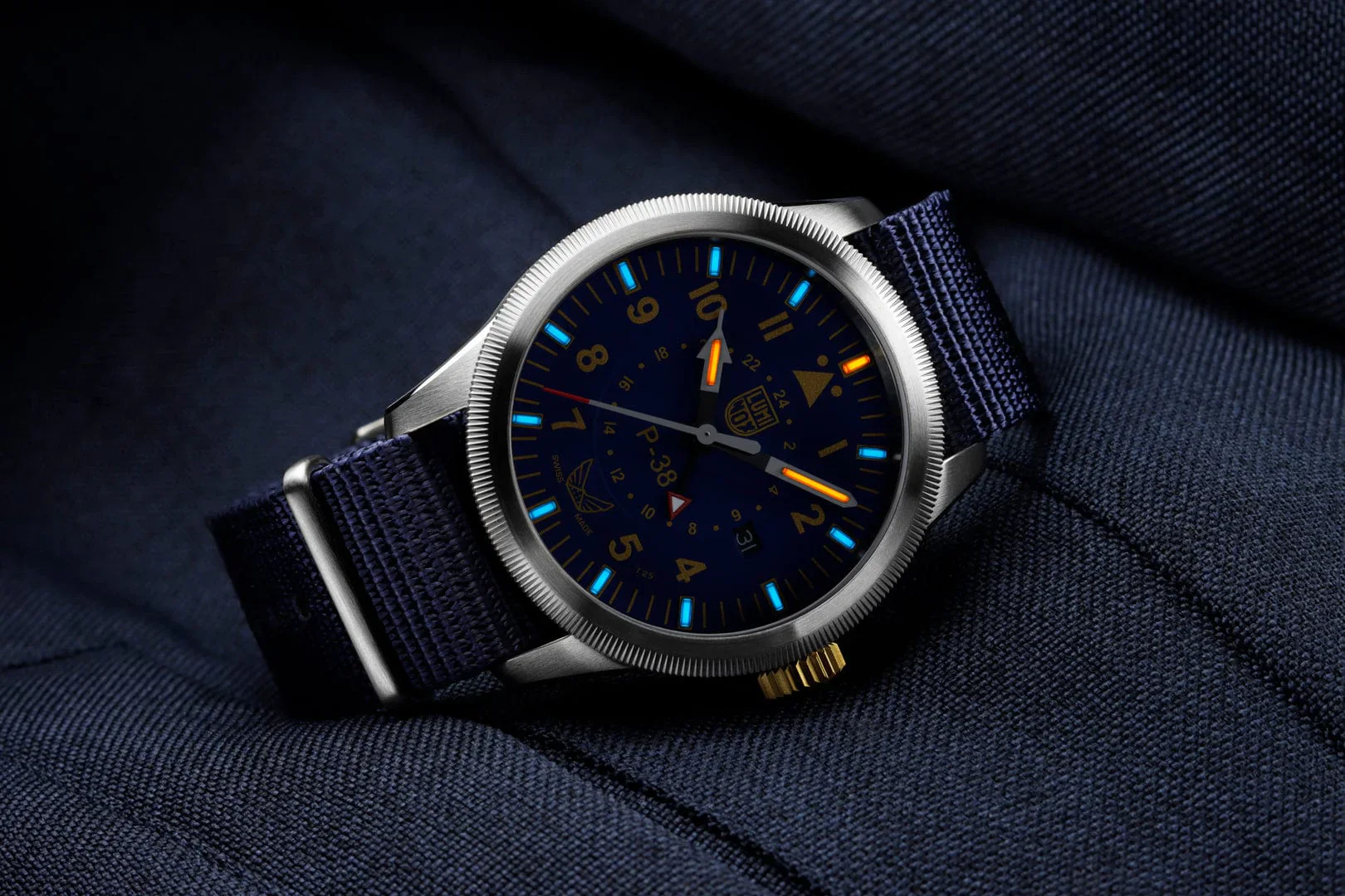 Luminox P-38 Lightning x Volition America P-38 LIGHTNING®, The Guardian, 42 mm XA.9521.VOL - Image 12