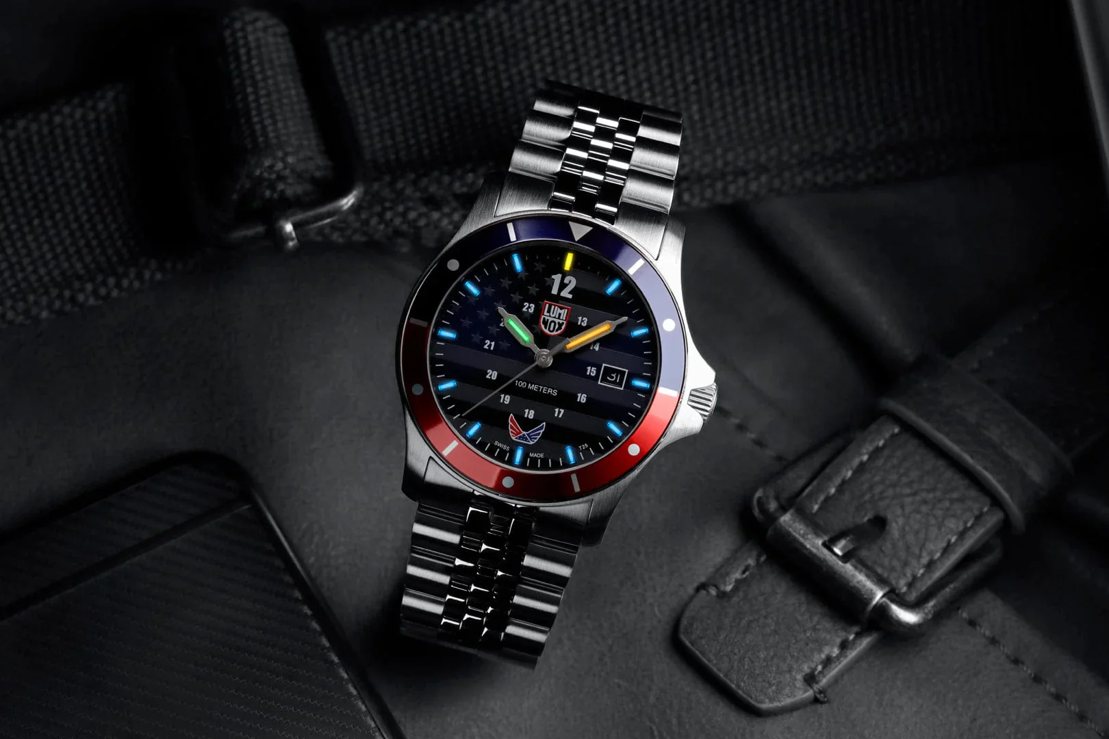 Luminox VOLITION AMERICA 'Minuteman', Dress Watch, 42 mm XS.0914.VOL - Image 5