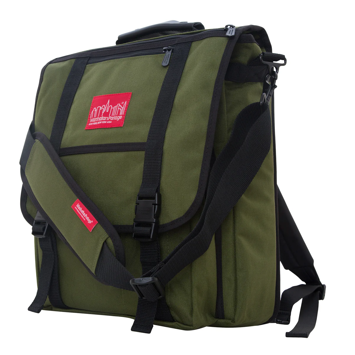 Manhattan Portage Commuter Laptop Bag (17 in.) With Back Zipper - Image 4