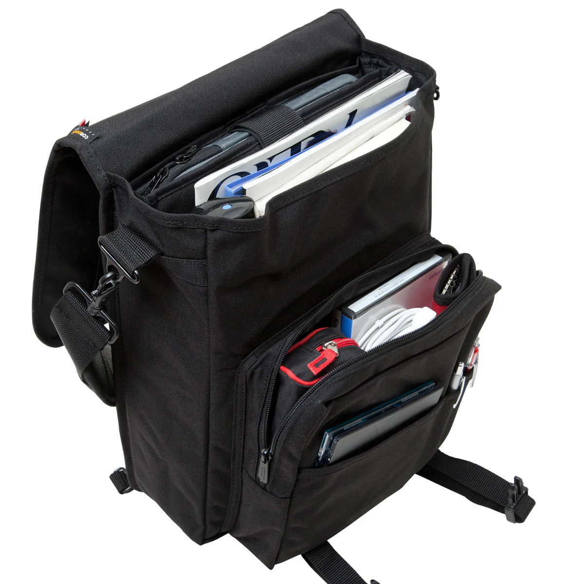 Manhattan Portage Commuter Laptop Bag (17 in.) With Back Zipper - Image 6
