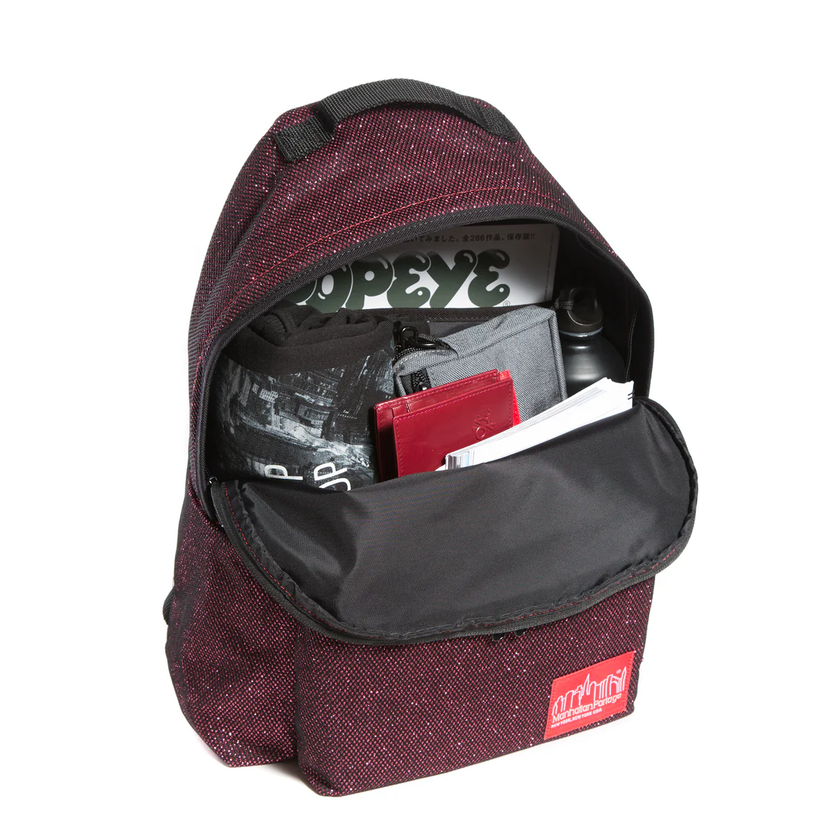 Manhattan Portage Midnight Big Apple Backpack (MD) - Image 5