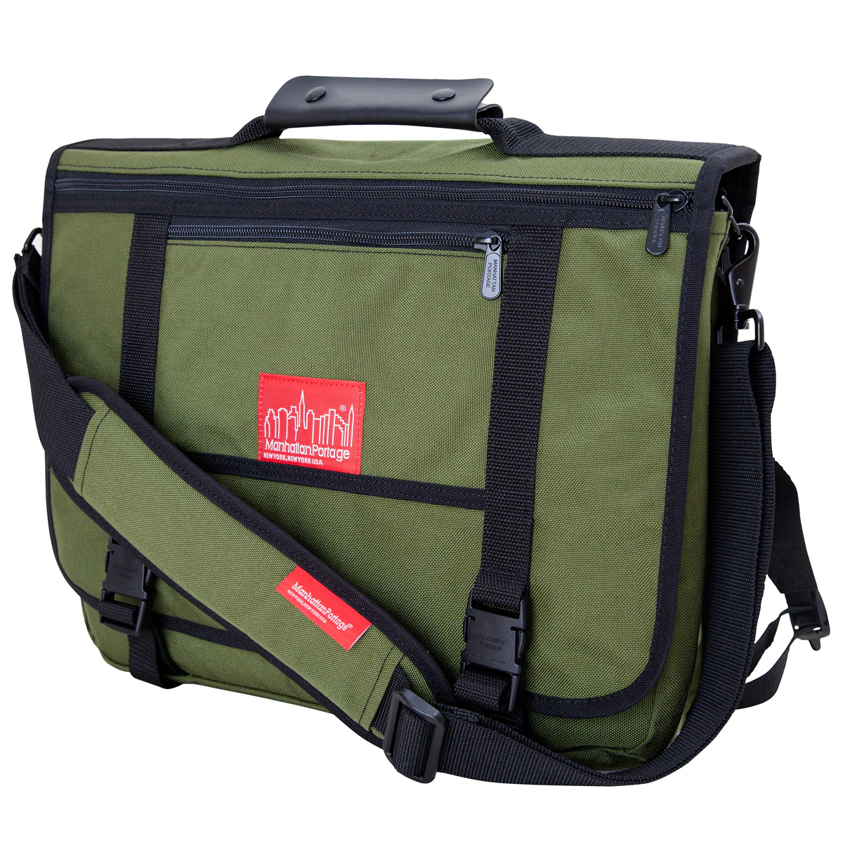 Manhattan Portage The Wallstreeter With Back Zipper - Image 3