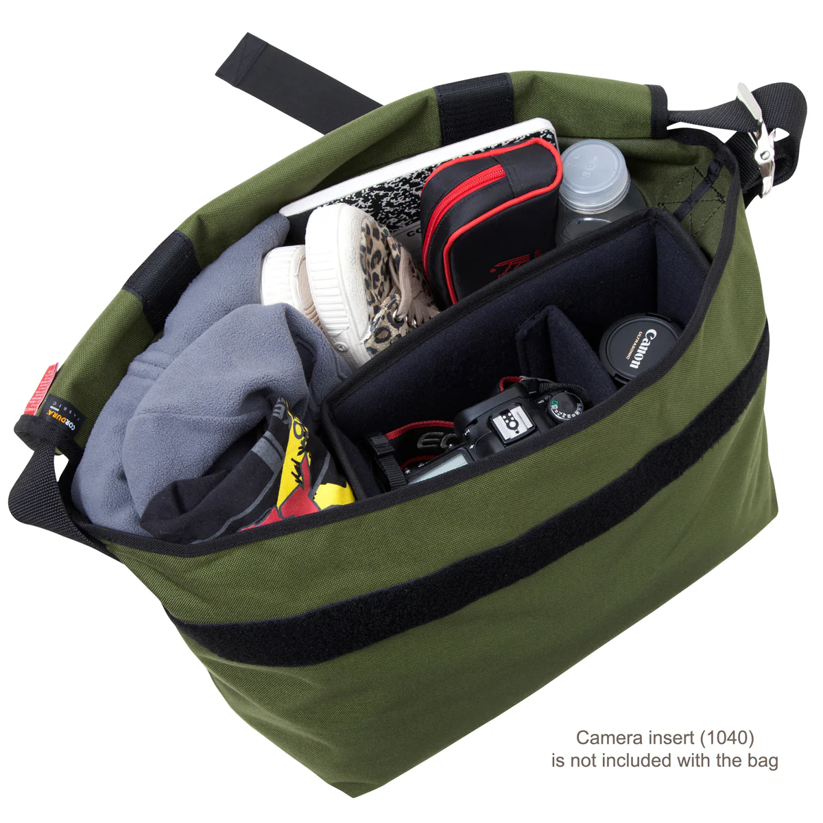 Manhattan Portage Vintage Messenger Bag (LG) - Image 9