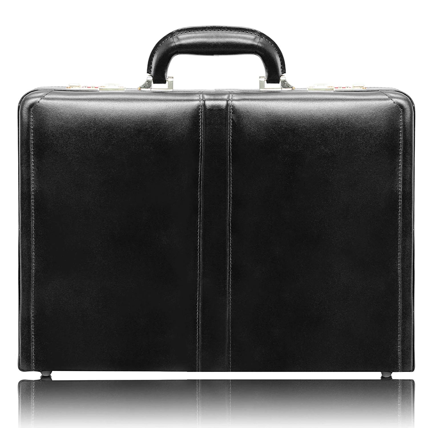 McKlein Harper Leather Expandable Attache Case - Image 2