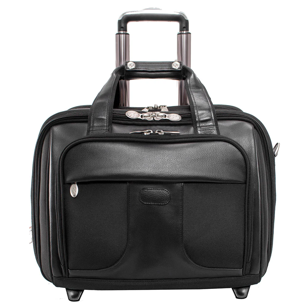 McKlein R Series 7358 Chicago Detachable Wheeled Laptop Overnight W/ Removable Brief - Image 3