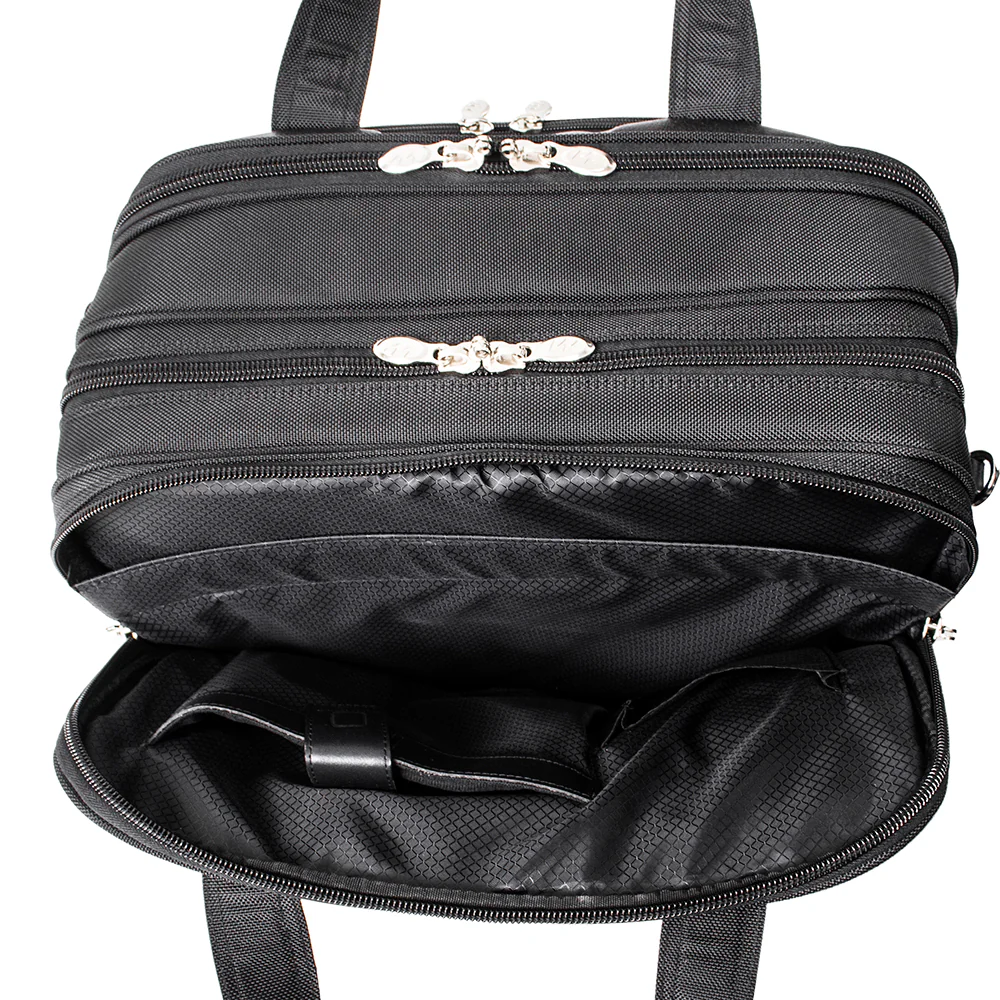 McKlein R Series 7358 Chicago Detachable Wheeled Laptop Overnight W/ Removable Brief - Image 4