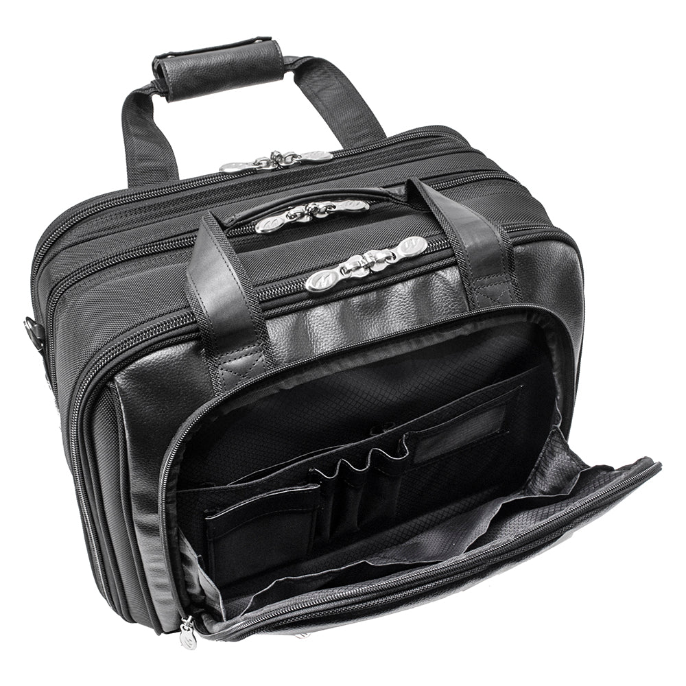 McKlein R Series 7358 Chicago Detachable Wheeled Laptop Overnight W/ Removable Brief - Image 5