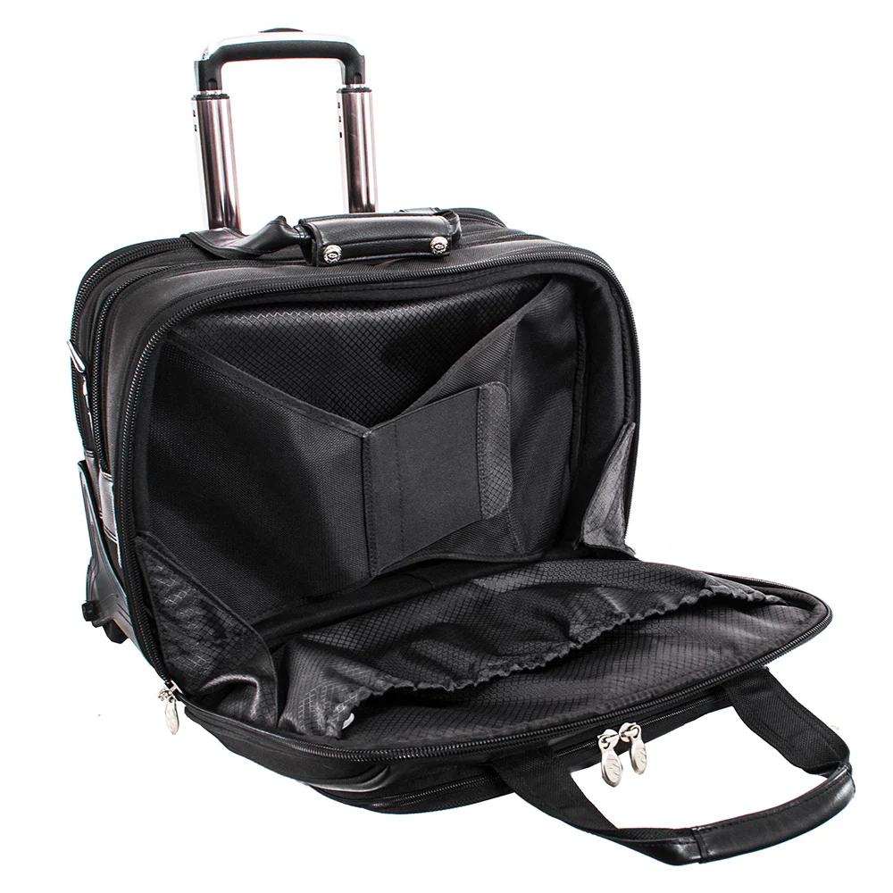 McKlein R Series 7358 Chicago Detachable Wheeled Laptop Overnight W/ Removable Brief - Image 6