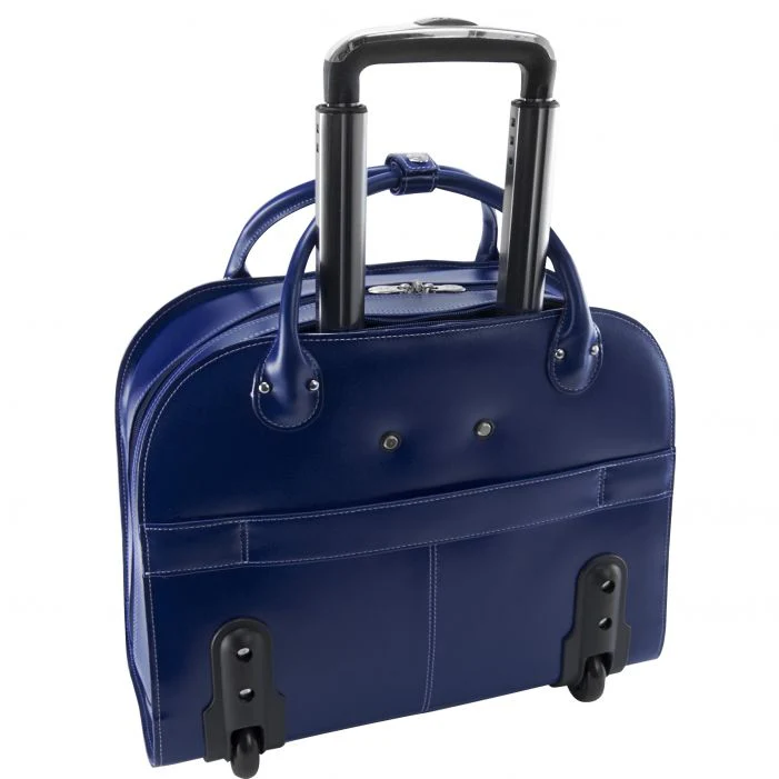 McKlein USA EDGEBROOK | 15” Leather Wheeled Laptop Briefcase - Image 4