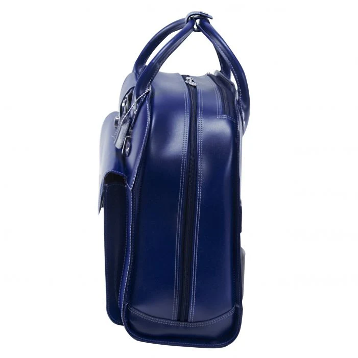 McKlein USA EDGEBROOK | 15” Leather Wheeled Laptop Briefcase - Image 5