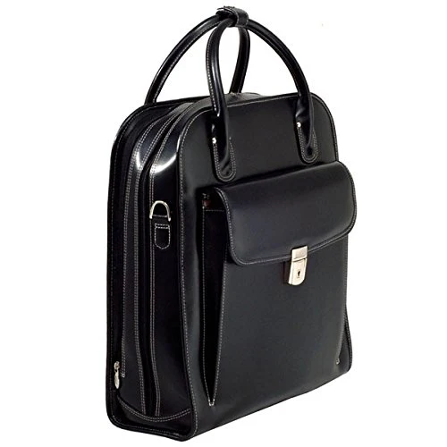 McKleinUSA LA Grange 96499 Pink Leather Vertical Detachable- - Image 5