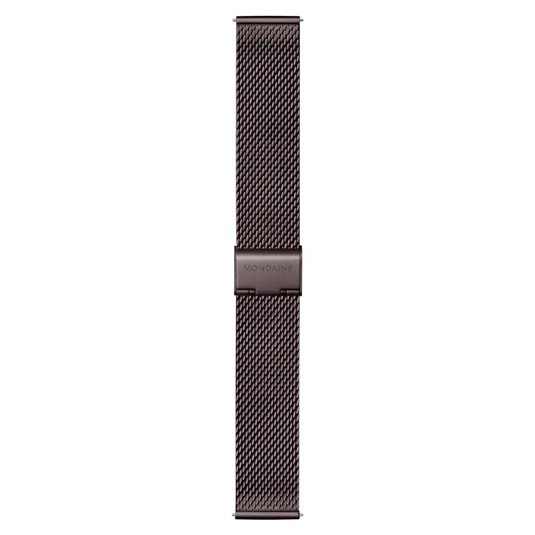 Mondaine Classic Brown Stainless Steel Mesh, 40 mm A660.30360.1BSBZ - Image 9