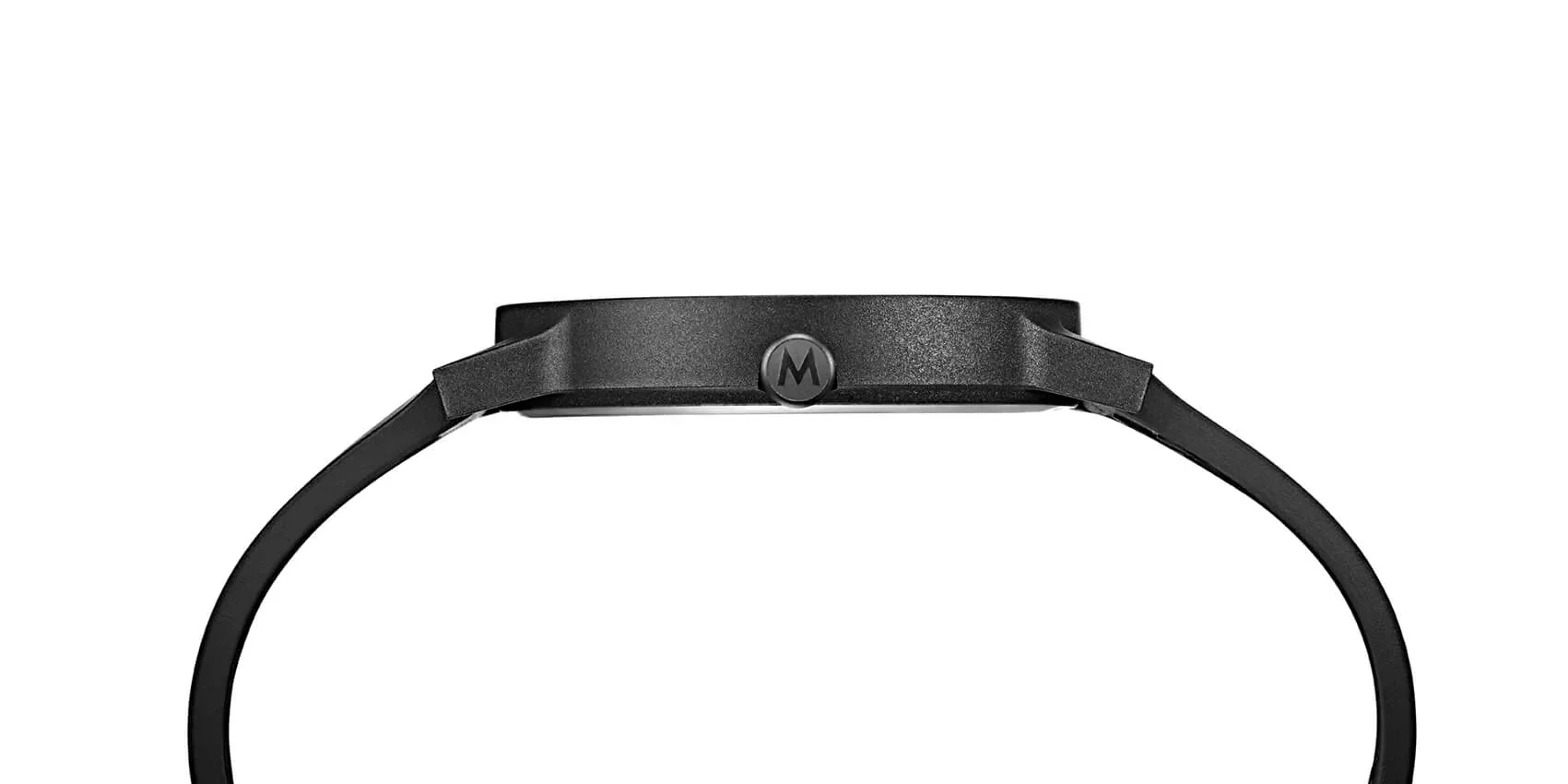 Mondaine Essence Men's Watch, 41 mm, Black Watch Strap - Image 6