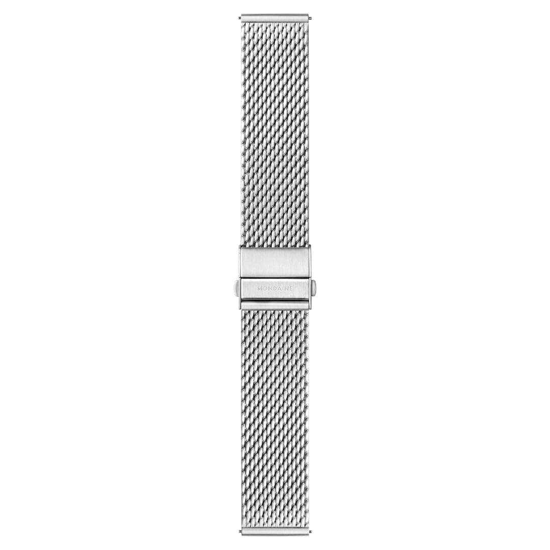 Mondaine Evo2 Automatic Men's Watch, Polished Steel, 40 mm, Stainless Steel Strap - Image 9