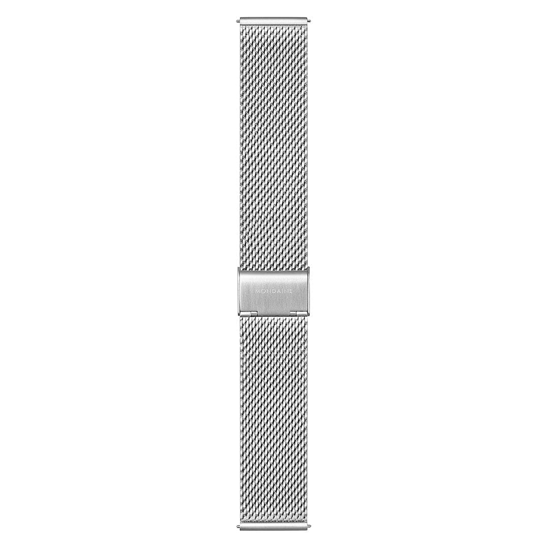 Mondaine Evo2 Men's Watch, Polished Steel, 43 mm, Stainless Steel Strap - Image 11