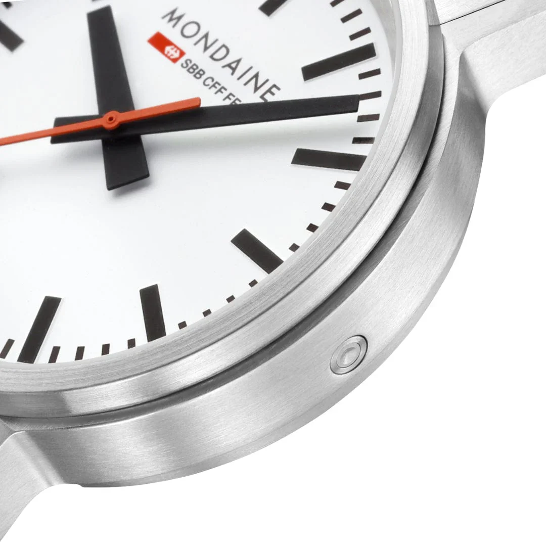 Mondaine stop2go Stainless Steel, 41 mm - Image 3