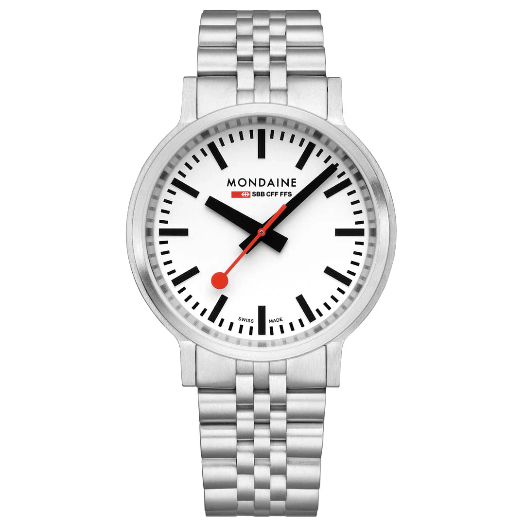 Mondaine stop2go Stainless Steel, 41 mm - Image 8