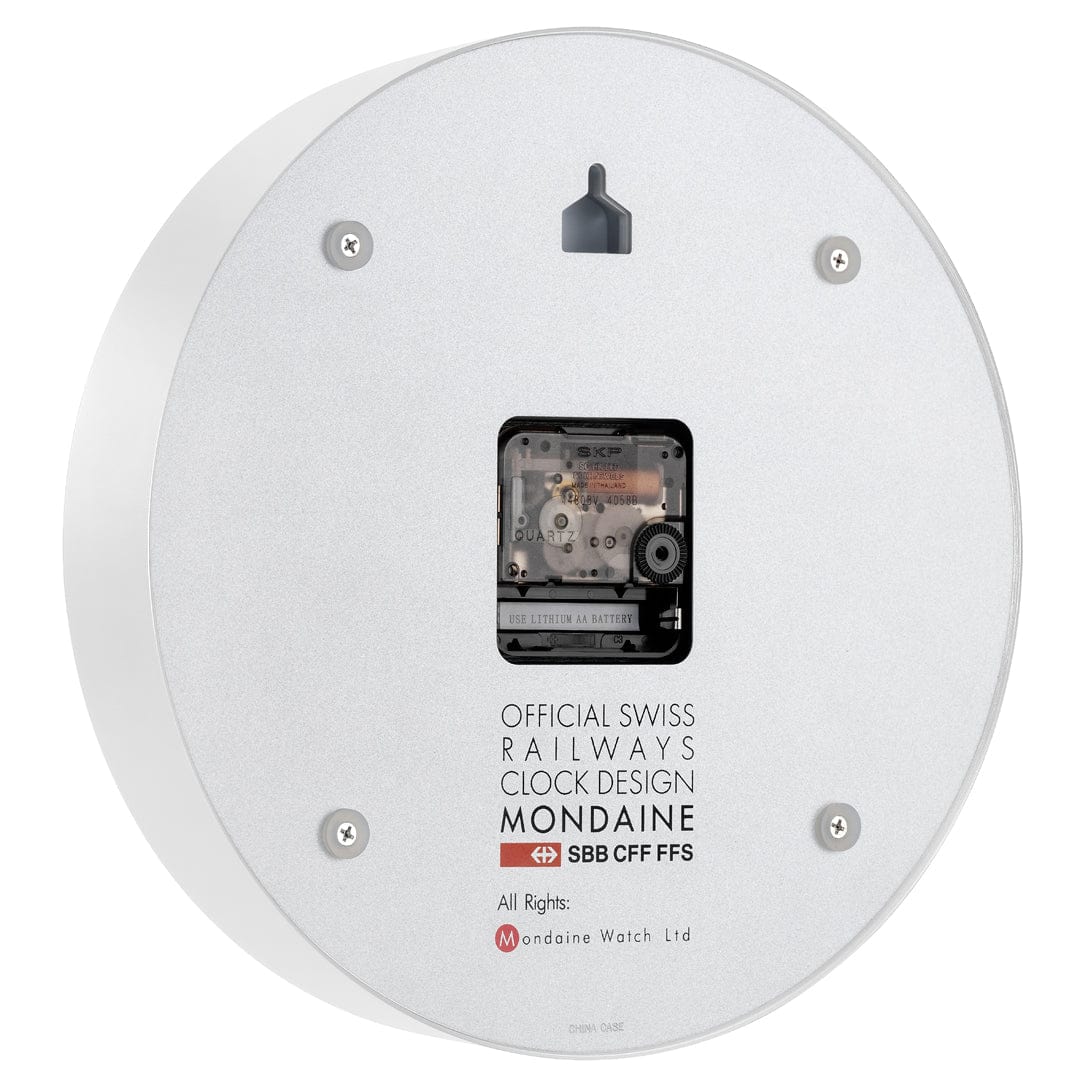 Mondaine Wall Clock White 25 cm - Image 3
