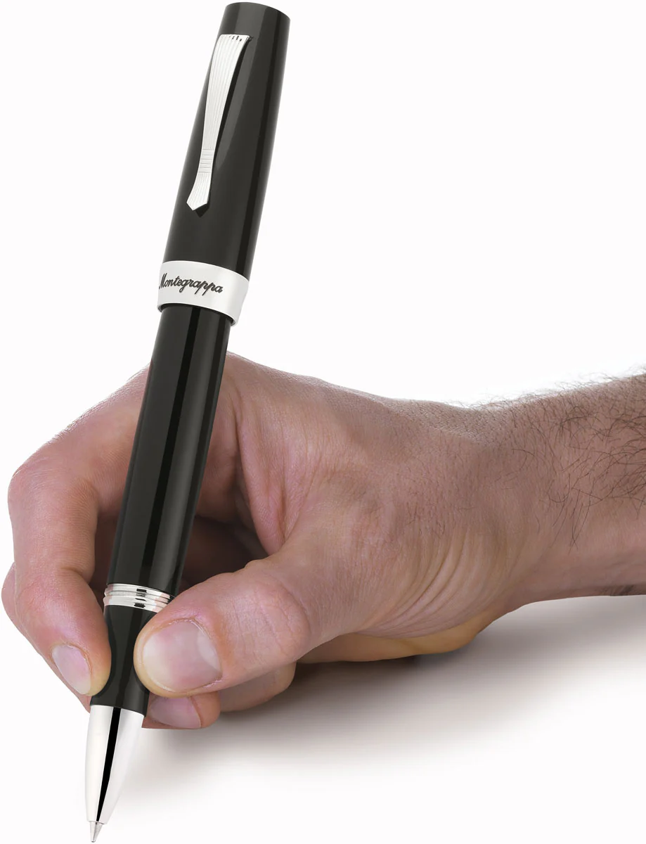 Montegrappa Elmo 02 Black Rollerball Pen - Image 5