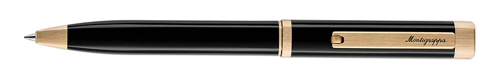 Montegrappa | Quattro Collection Black & Gold Ballpoint