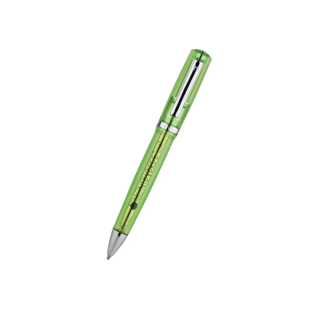 Monteverde Artista Crystal Lime Green Ballpoint Pen