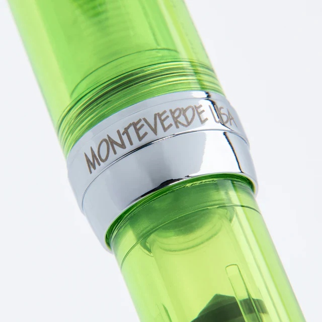 Monteverde  USA® Monza ID Green Fountain Pen OMNIFlex Nib (cartridge/converter/eyedropper filling system) - Image 10