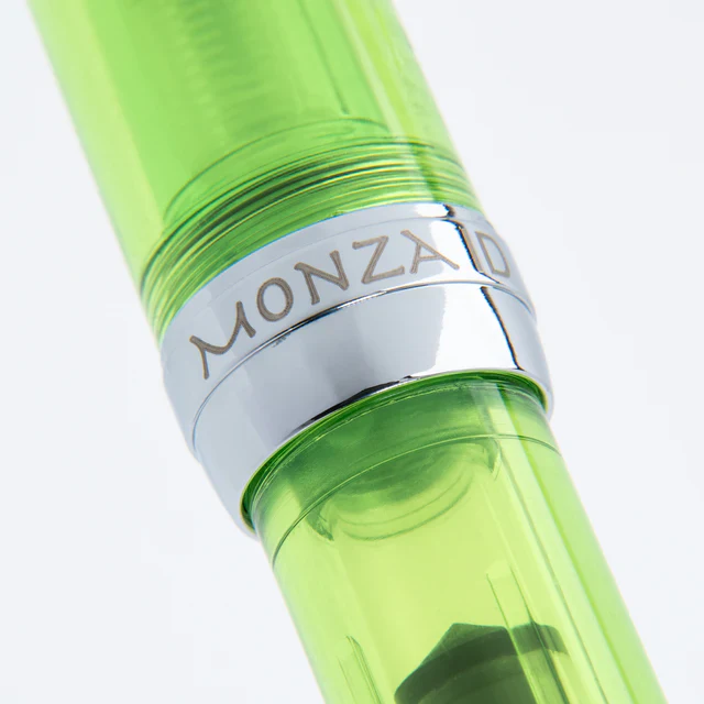 Monteverde  USA® Monza ID Green Fountain Pen OMNIFlex Nib (cartridge/converter/eyedropper filling system) - Image 11
