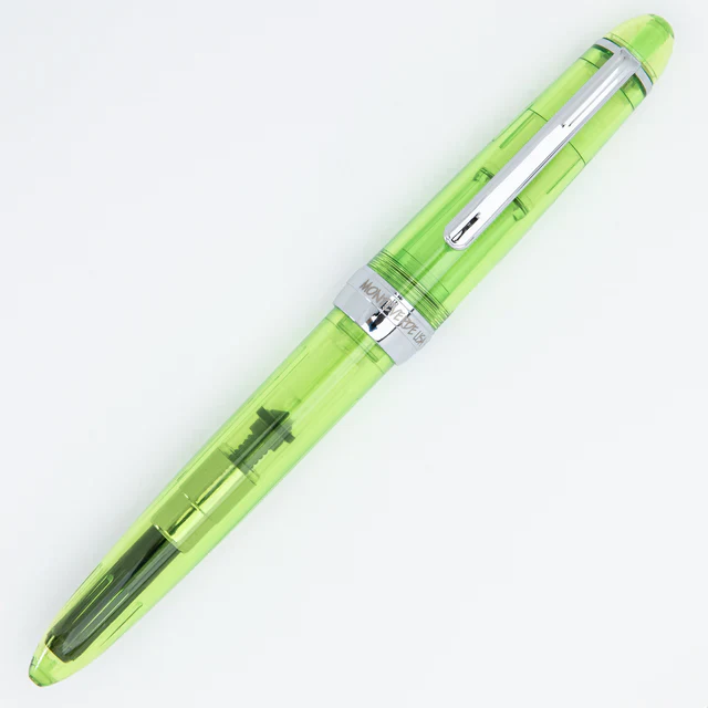 Monteverde  USA® Monza ID Green Fountain Pen OMNIFlex Nib (cartridge/converter/eyedropper filling system) - Image 4