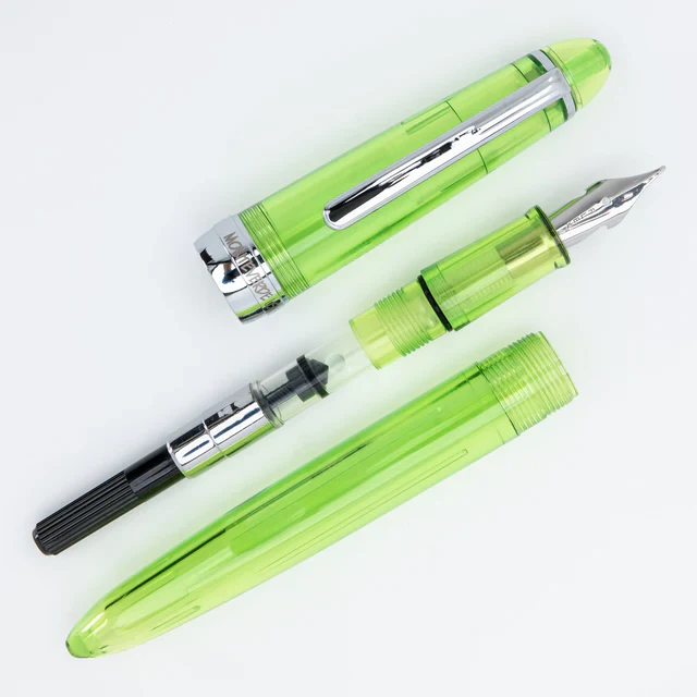 Monteverde  USA® Monza ID Green Fountain Pen OMNIFlex Nib (cartridge/converter/eyedropper filling system) - Image 7