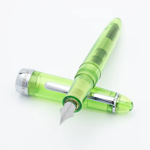 Monteverde  USA® Monza ID Green Fountain Pen OMNIFlex Nib (cartridge/converter/eyedropper filling system) - Image 8
