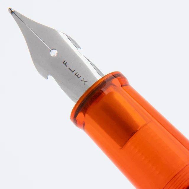 Monteverde  USA® Monza ID Orange Fountain Pen OMNIFlex Nib (cartridge/converter/eyedropper filling system) - Image 10