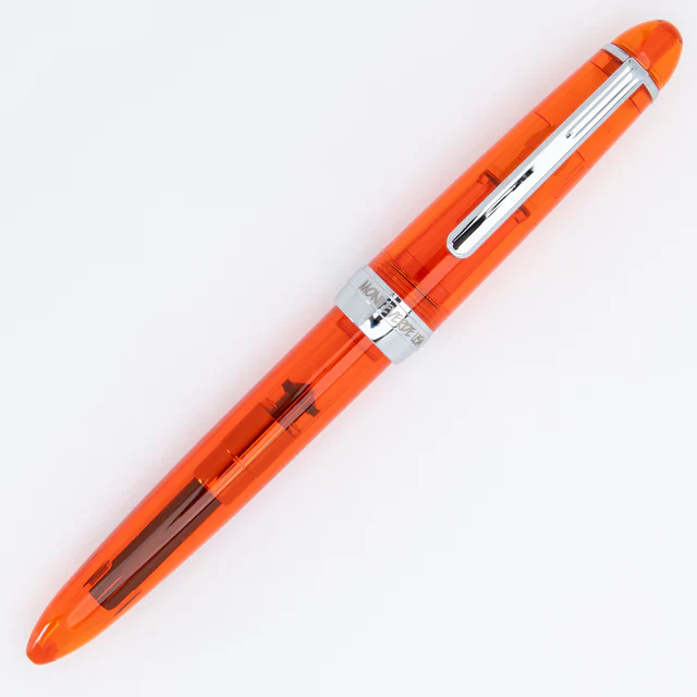 Monteverde  USA® Monza ID Orange Fountain Pen OMNIFlex Nib (cartridge/converter/eyedropper filling system) - Image 3