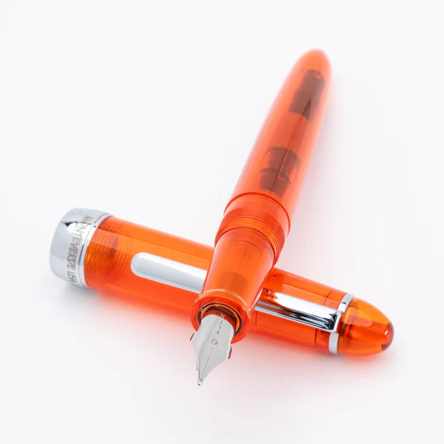 Monteverde  USA® Monza ID Orange Fountain Pen OMNIFlex Nib (cartridge/converter/eyedropper filling system) - Image 6