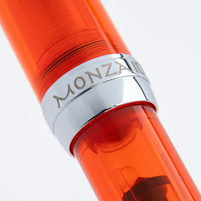 Monteverde  USA® Monza ID Orange Fountain Pen OMNIFlex Nib (cartridge/converter/eyedropper filling system) - Image 9
