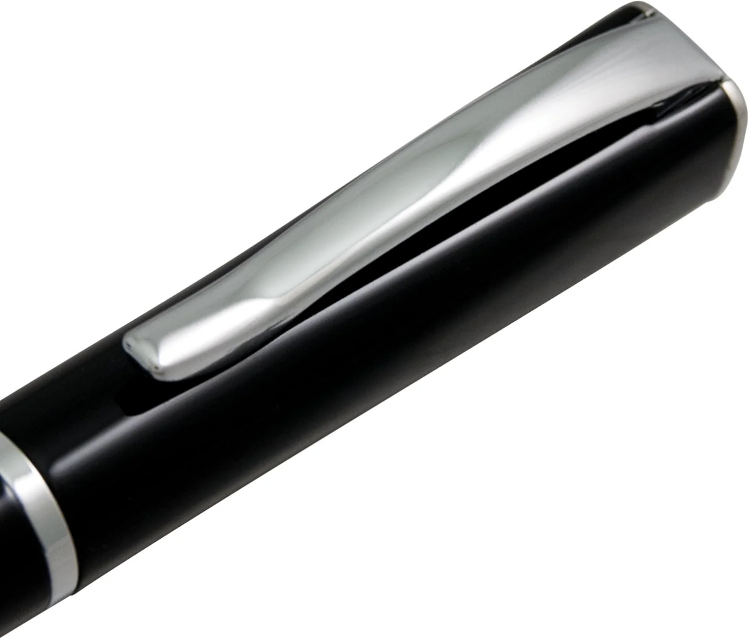Monteverde Impressa Fountain Pen - Black With Chrome Trim - Image 3