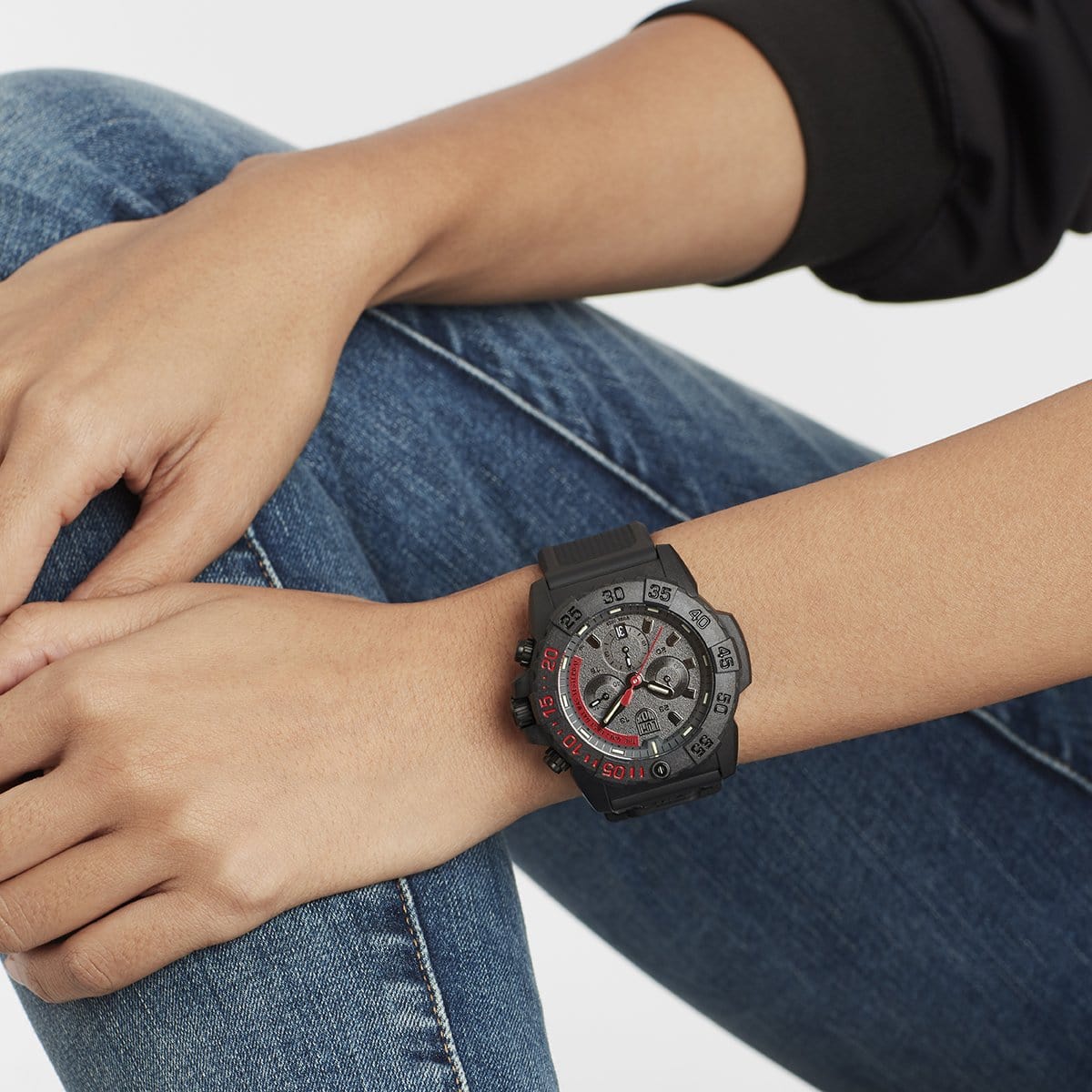 Luminox Navy SEAL Chronograph Chronograph Watch, 45 mm XS.3581.EY - Image 5