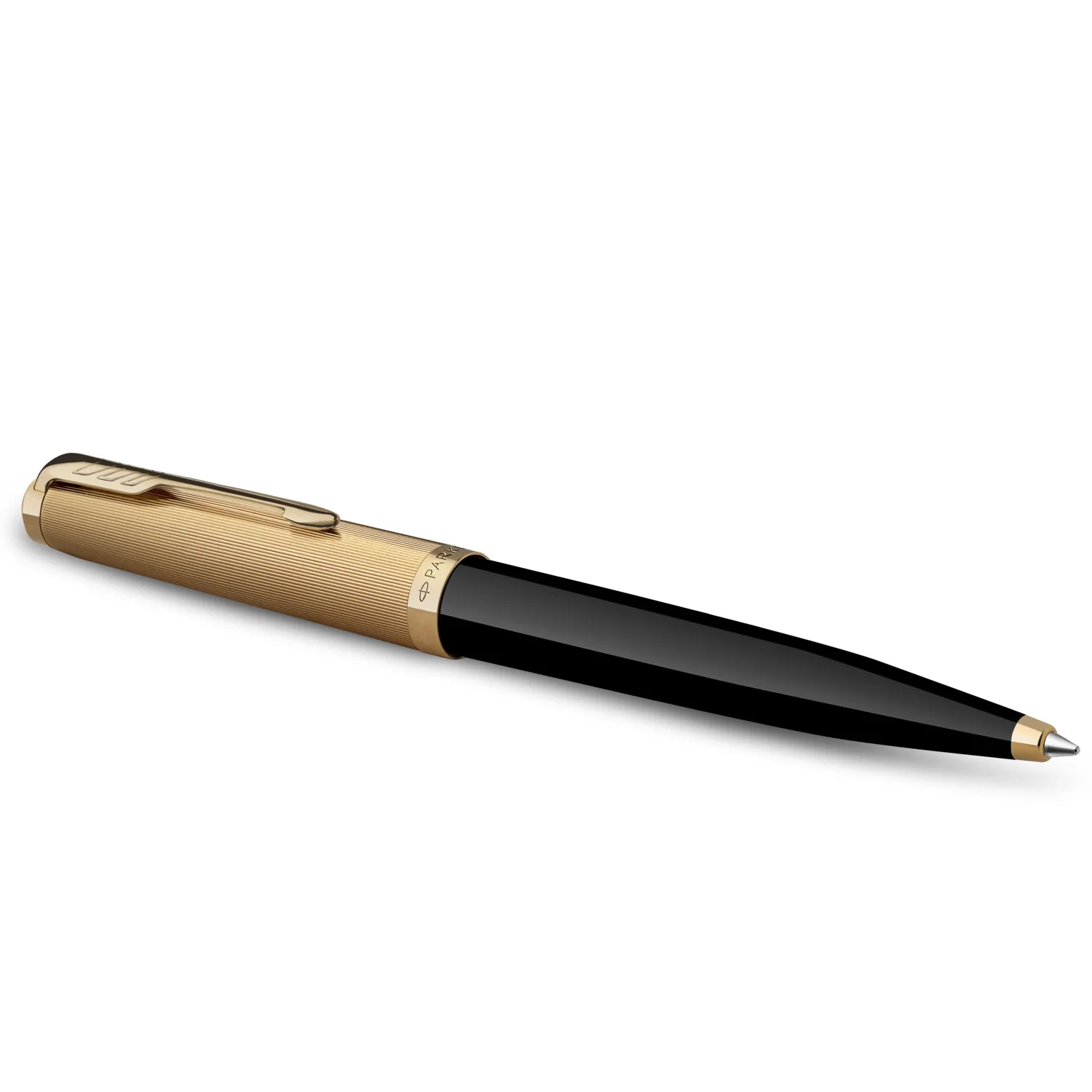 Parker 51 Deluxe Black GT Ballpoint Pen - Image 2