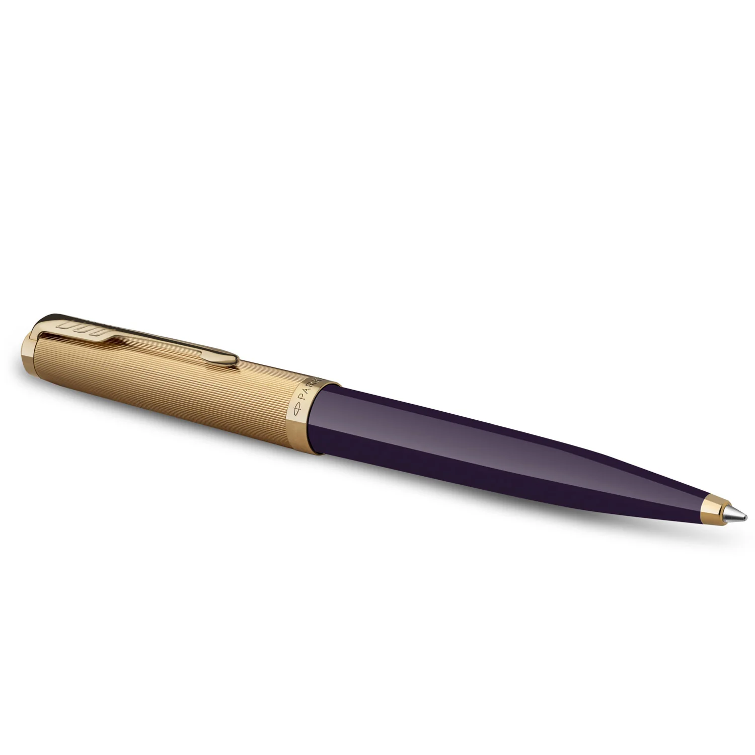 Parker 51 Deluxe Plum GT Ballpoint Pen - Image 2