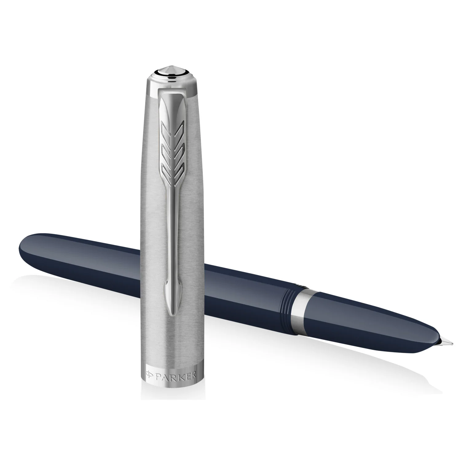 Parker 51 Midnight Blue CT Fountain Pen - Image 5