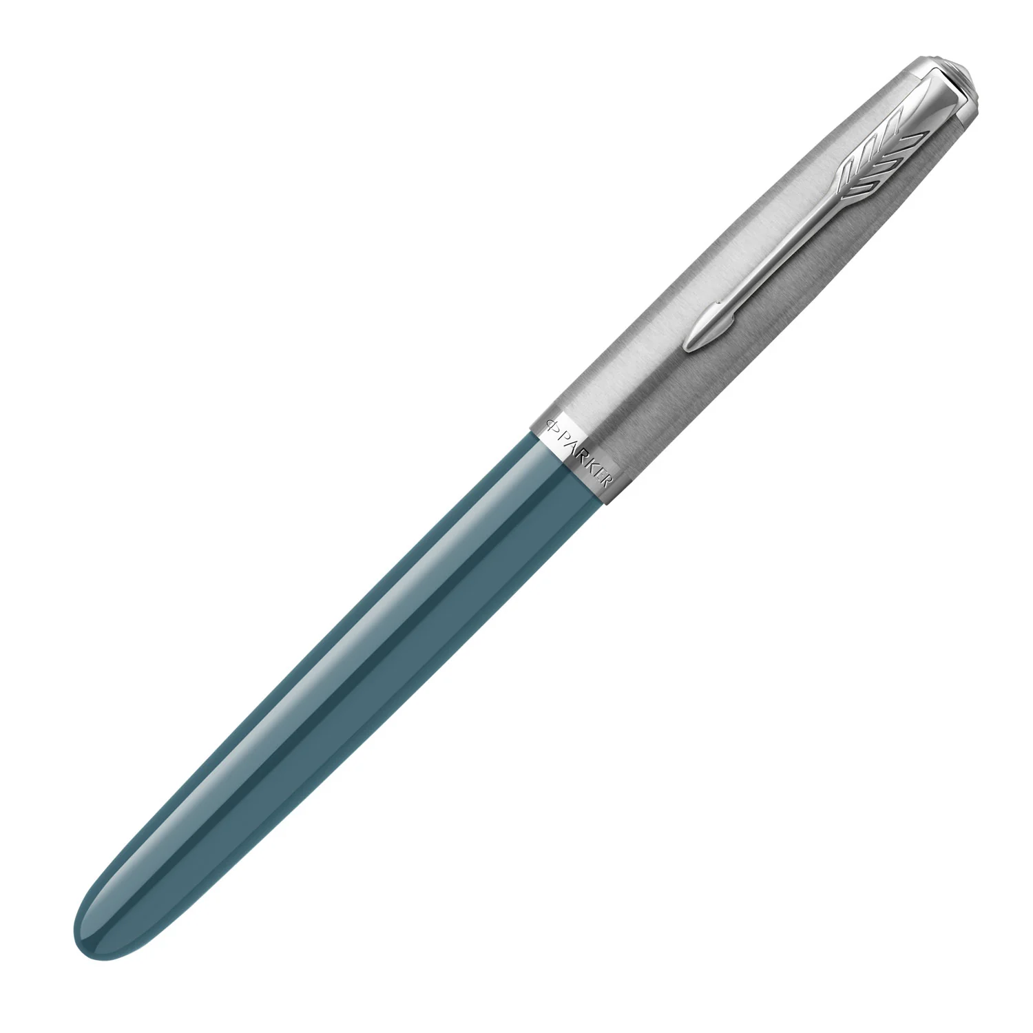 Parker 51 Teal Blue CT Fountain Pen - Image 2