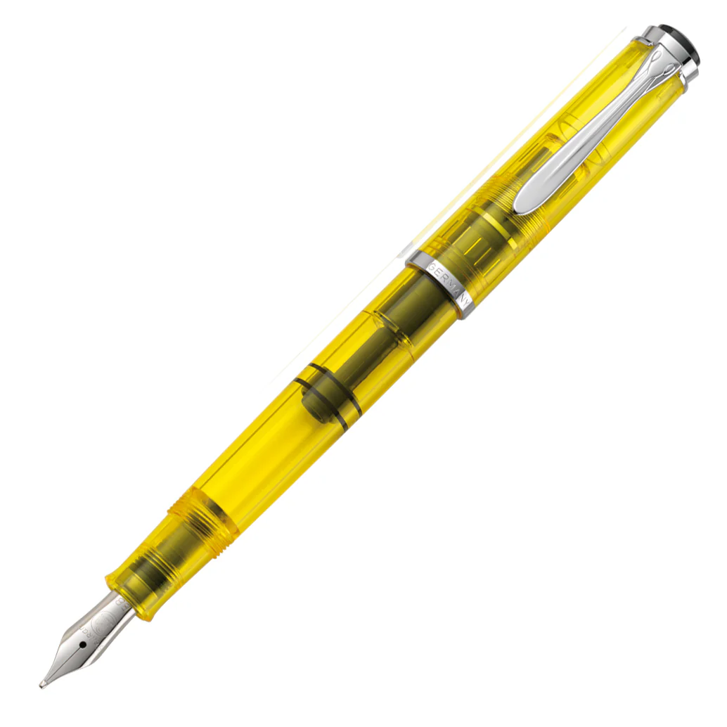 Pelikan M205 DUO Piston Fountain Pen Highlighter - Image 6