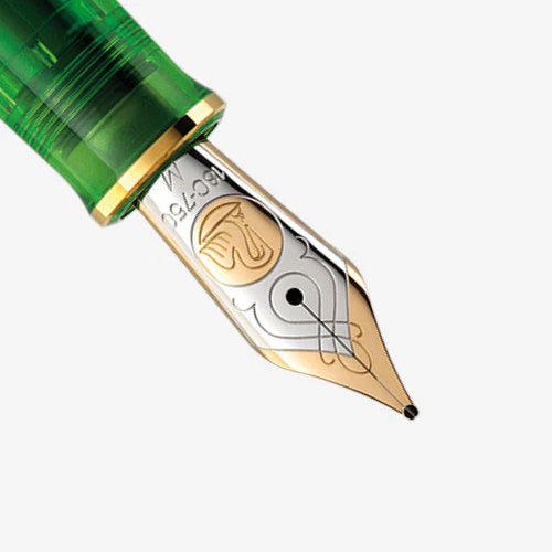 Pelikan Souveran 800 Special Edition Fountain Pen Green Demonstrator - Image 3