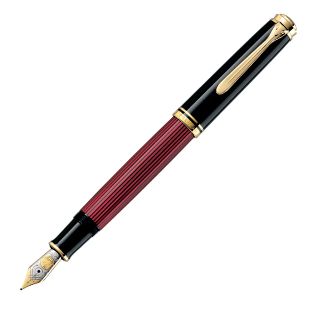 Pelikan Souveran M800 Black-Red Fountain Pen