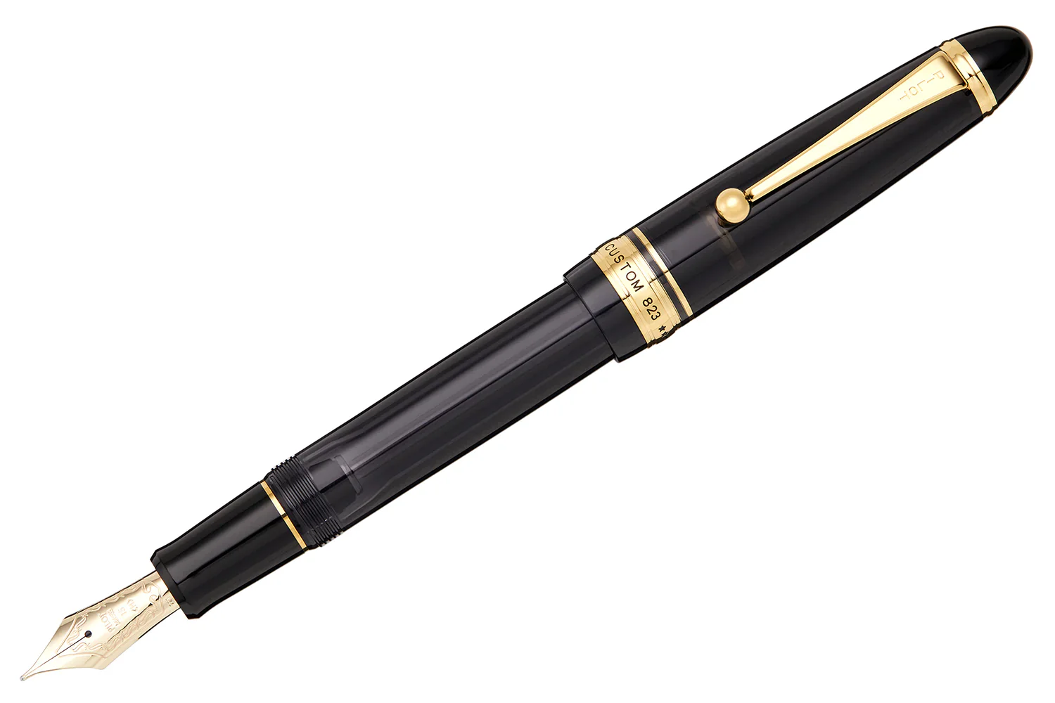 Pilot Custom 823 Fountain Pen Smoke - Image 2