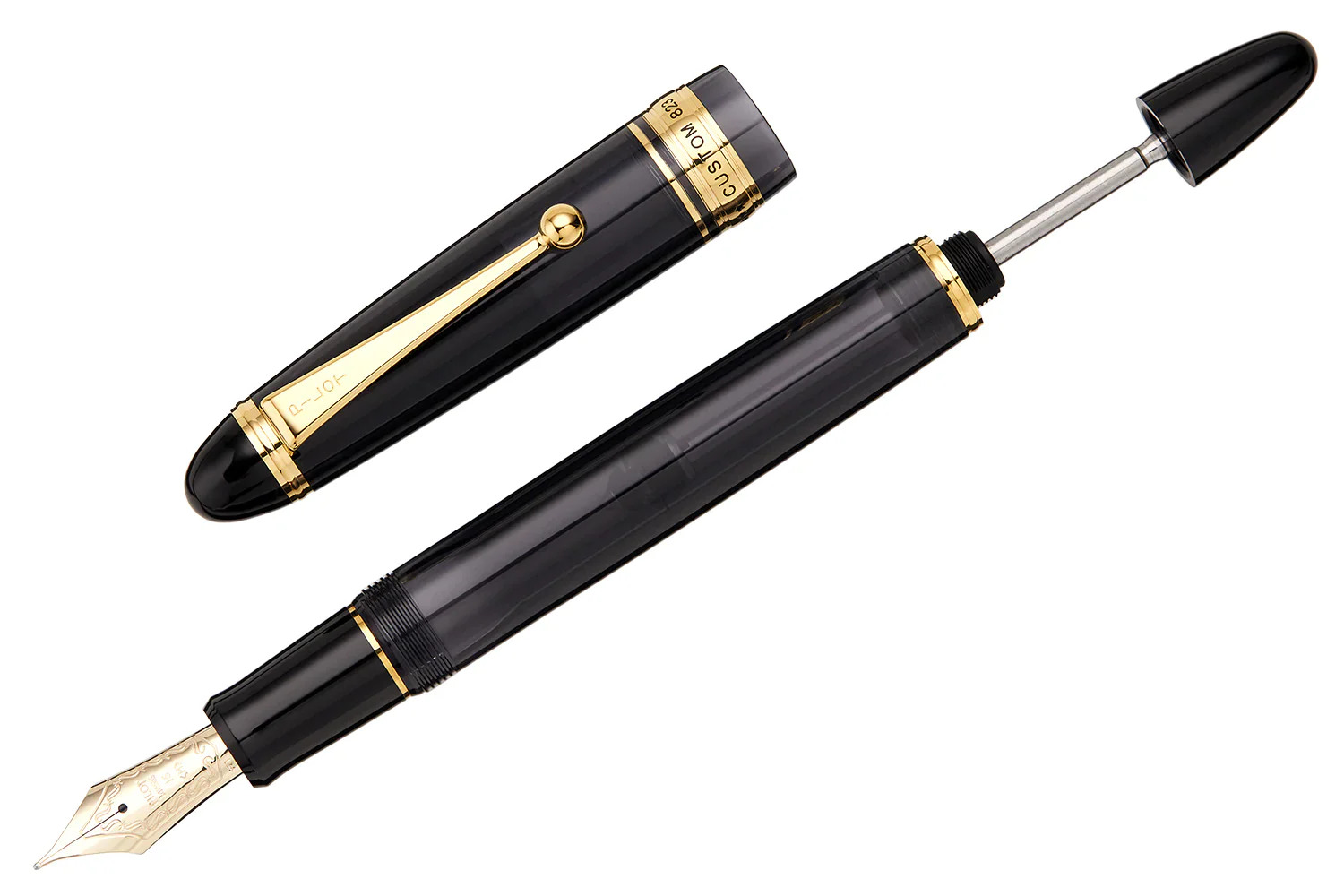 Pilot Custom 823 Fountain Pen Smoke - Image 3