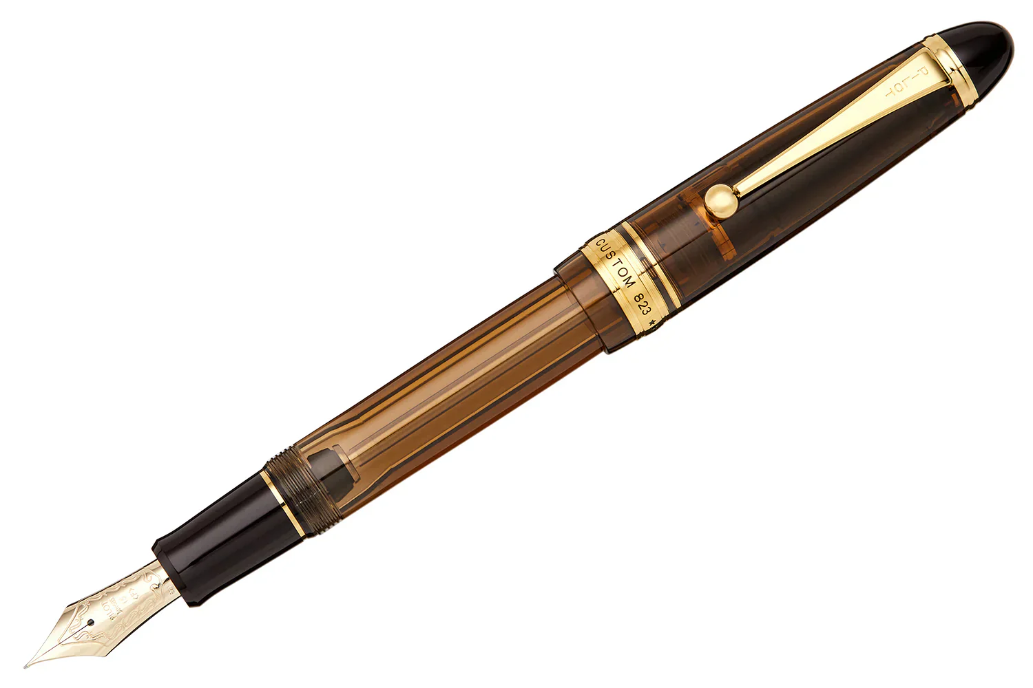 Pilot Custom 823 Fountain Pen Amber