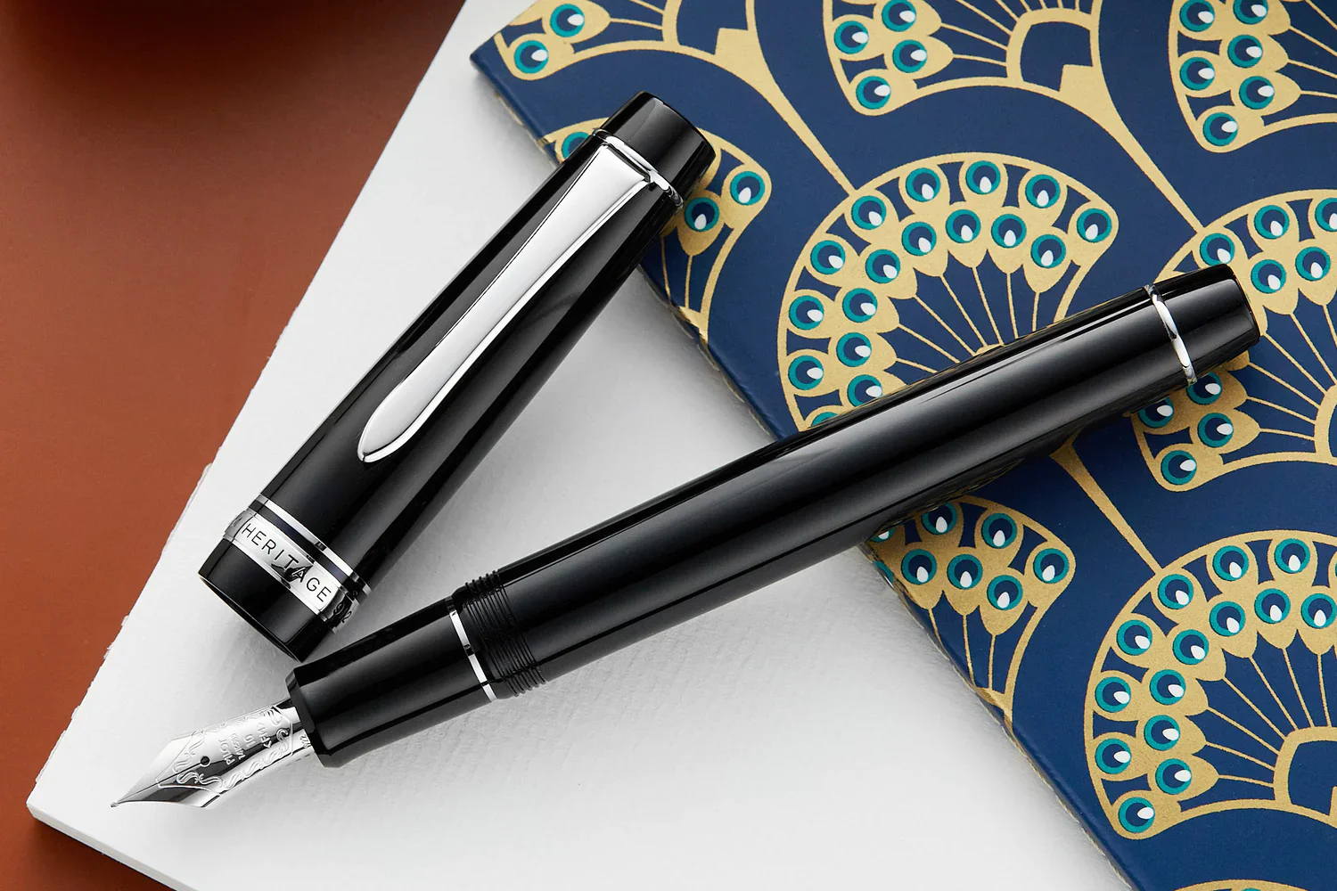 Pilot Custom Heritage 912 Fountain Pen - Black - Image 4