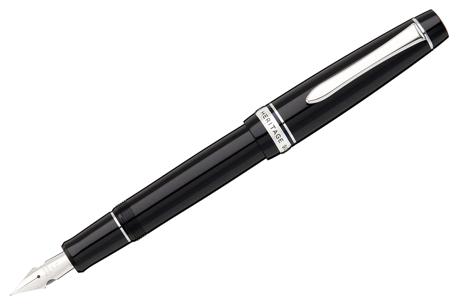 Pilot Custom Heritage 912 Fountain Pen - Black - Image 5